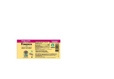 Photo of the Nature's Answer Fenugreek Seed label