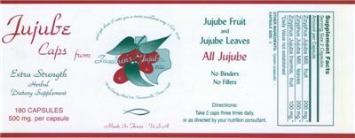 Jujube Caps Extra Strength