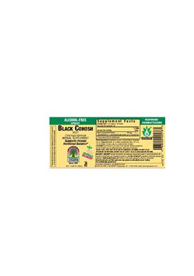 Photo of the Nature's Answer Black Cohosh Root Alcohol-Free label