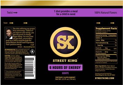 Photo of the Street King Street King Grape label