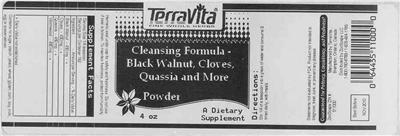 Cleansing Formula - Black Walnut, Cloves, Quassia And More Powder