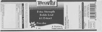 Extra Strength Boldo Leaf 4:1 Extract Powder