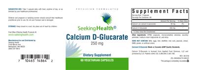 Calcium D-Glucarate 250 mg