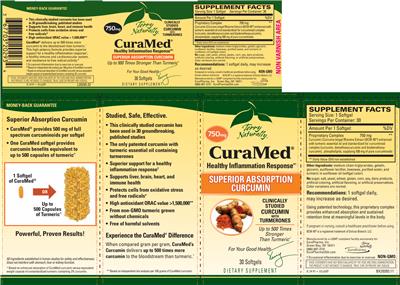 Photo of the Terry Naturally CuraMed 750 mg label