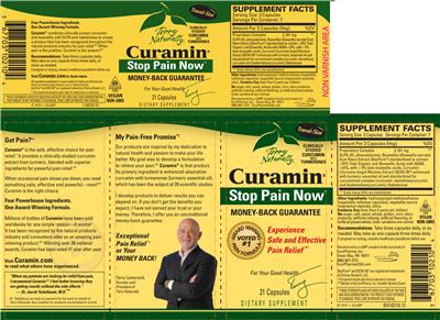 Photo of the Terry Naturally Curamin label