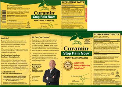 Photo of the Terry Naturally Curamin label