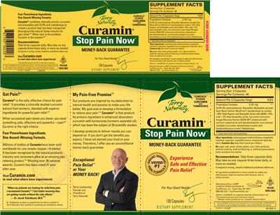 Photo of the Terry Naturally Curamin label
