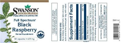 Full Spectrum Black Raspberry 425 mg