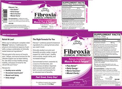 Photo of the Terry Naturally Fibroxia Clinical Strength label