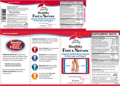 Photo of the Terry Naturally Healthy Feet & Nerves label