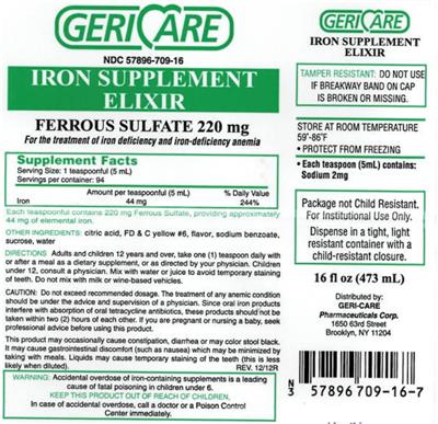 Iron Supplement Elixir