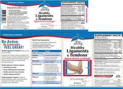 Photo of the Terry Naturally Healthy Ligaments & Tendons label