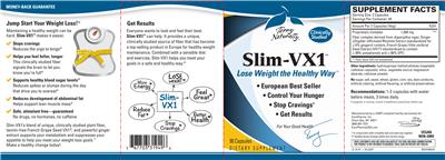 Photo of the Terry Naturally Slim-VX1 label