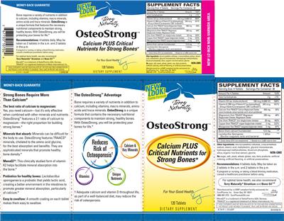 Product label for OsteoStrong