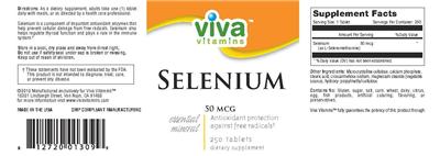 Selenium 50 mcg