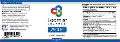 Photo of the Loomis Enzymes VSCLR label