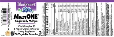 Photo of the Bluebonnet Multi One label
