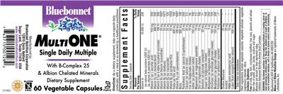 Photo of the Bluebonnet Multi One label