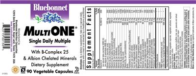 Photo of the Bluebonnet Multi One label