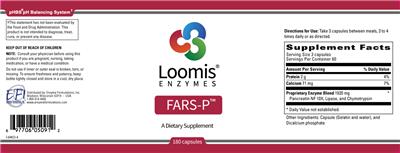 Photo of the Loomis Enzymes FARS-P label