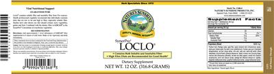 Photo of the Nature's Sunshine Loclo label