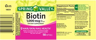 Biotin 1,000 mcg