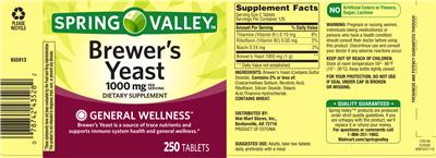 Brewer's Yeast 1000 mg