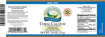 Coral Calcium With Naturally-Occurring Magnesium