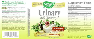 Urinary With Cranberry