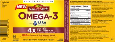 Omega-3 with Xtra Absorb Technology