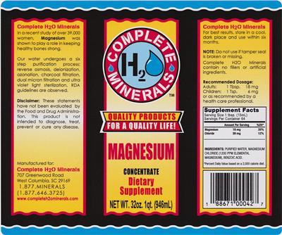 Magnesium Concentrate