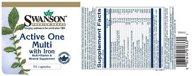 Product label image for Active One Multi with Iron