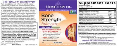 Bone Strength Take Care Slim Tabs