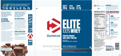 Elite 100% Whey Rich Chocolate
