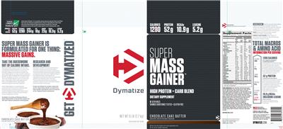 Super Mass Gainer Chocolate Cake Batter