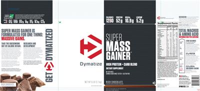 Super Mass Gainer Rich Chocolate