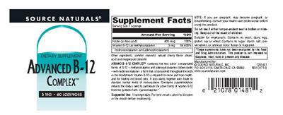 Advanced B-12 Complex 5 mg