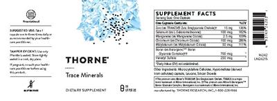 Trace Minerals
