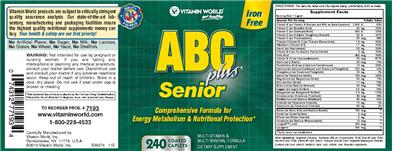 ABC Plus Senior Iron Free