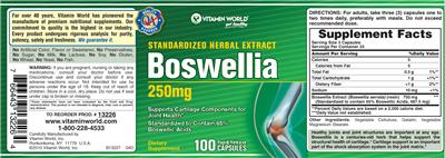 Boswellia 250 mg