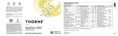 MediClear-SGS Vanilla Flavored