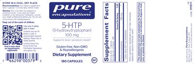 5-HTP (5-Hydroxytryptophan) 100 mg