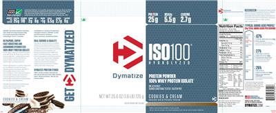 ISO100 Hydrolyzed Cookies & Cream