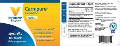 Carnipure L-Carnitine 1000 mg
