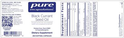 Black Currant Seed Oil