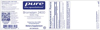 Bromelain 2400 500 mg