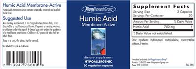 Humic Acid Membrane-Active