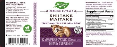 Shiitake Maitake