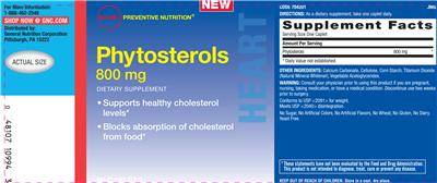 Phytosterols 800 mg