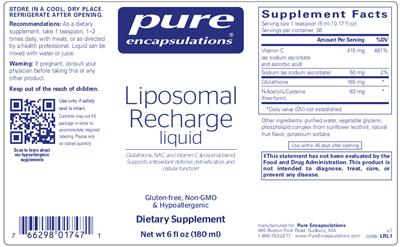 Liposomal Recharge Liquid